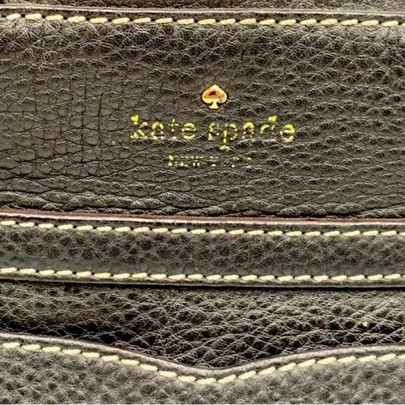 Kate Spade Black Pebbled Leather Satchel - Picture 3 of 6